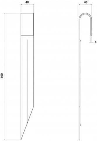 ground anchors for trampolines, tarpaulin or tent, ground anchors made of galvanised iron, ground anchor_00